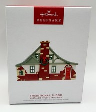 Hallmark Keepsake Nostalgic Houses Shops Traditional Tudor Series Ornament 2023 picture