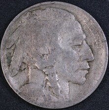 1913 D Type 1 Indian Head 5c (Buffalo Nickel) F   (#B) picture