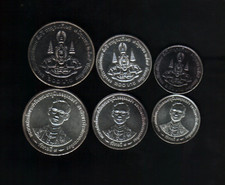 Thailand 150 300 600 BAHT 1996 King Rama x 3 Pcs SILVER COIN RARE Complete Set picture