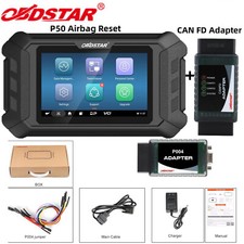 OBDSTAR P50 SRS Reset Covers 16100+ E-CU Part No ,108 Brands & + CAN FD Adapter picture