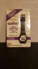 WWF WrestleMania V Limited Edition Quartz Digital Wristwatch Black Plastic picture