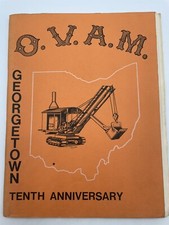 O.V.A.M. Georgetown Ohio Valley Antique Machinery 1980 10th Anniversary PB Rare picture