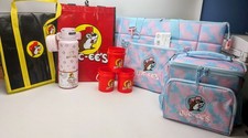  2026 Buc-ee’s Pink Hands Free Tumbler 40 Oz And Palm Bundle picture