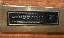Vintage C & H Campos & Hermanos No. 37 Machete “El Torito” Original Sticker picture