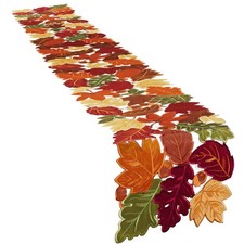 Simplebrand Harvest Fall Table Runner 108 Inches Long for Thanksgiving picture