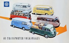 Volkswagen VW OS Transporter Bus Color Art Poster 11