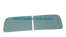 1937 1938 Oldsmobile Coupe 2 / 4 Door Sedan 2pc Windshield Glass NEW Restoration picture