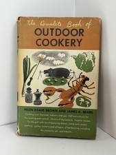 Vintage 1955 The Complete Book of Outdoor Cookery James Beard Book Club BCE DJ picture