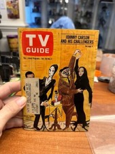 Vintage TV GUIDE (Oct 30-Nov 5 1965) THE ADDAMS FAMILY John Astin picture