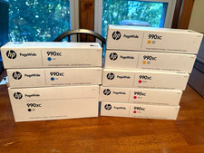 HP 990XC Genuine/Original Inkjet Cartridge Lot CMYK (Cyan Yellow Magenta Black) picture