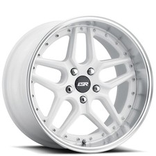 18x9.5/18x10.5 ESR Wheels CS15 Gloss White JDM Style Rims (4pcs) picture