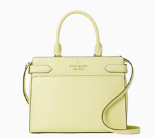 Kate Spade - Staci Medium Satchel - Lemon Fondant - NWT (WKRU6951) picture