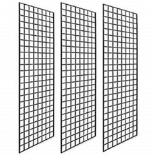 Pack of 3 Gridwall Panels 2x6 BLACK picture