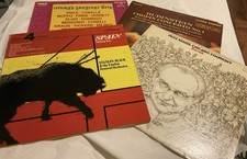 ⁠4 LP Classical Orchestral Lot Reiner Bartók Rubinstein Chopin Living Stereo⁠ picture