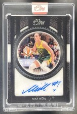 2025 Panini One and One WNBA Nika Muhl #11 Snapshot Signatures /99 Auto Storm picture