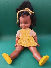 VTG 1972 Mattel Saucy Expressions African American Doll 16