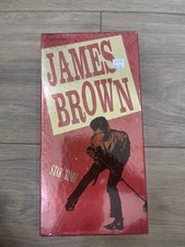 James Brown Star Time 4 Cassette Box Set Factory Sealed Vintage picture