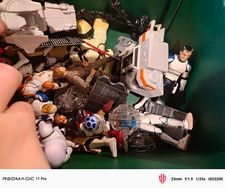 Early 2000s Hasbro Star Wars Mixed Lot Action Figures Plus Angry Birds Star Wars picture
