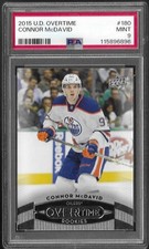 2015-16 Upper Deck Overtime Rookies PSA 9 MINT #180 Connor McDavid Edmonton picture