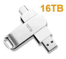 16TB Metal USB 3.2 Flash Drive Dual Type-C OTG Pendrive picture