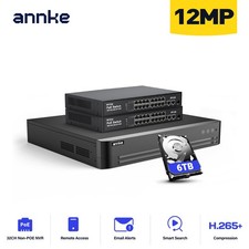 ANNKE 12MP 32CH NVR NON-POE CCTV Security IP Network Video Recorder AI Detection picture