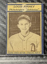 1935-36 Diamond Matchbooks - U3-1 Lou Finney (RC) picture