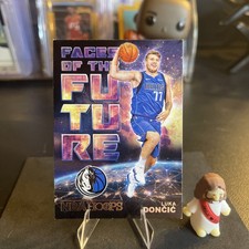 Luka Dončić Panini 2018-19 NBA Hoops Faces of the Future #3 RC (CORNERS) picture