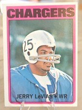 1972 Topps #317 Jerry LeVias High # Football Card 💎  picture