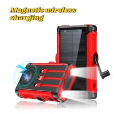 50000Mah Solar Power Bank 22.5W Magnetic Wireless Charging Camping Powerbank wit picture