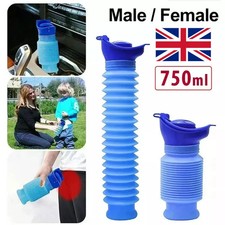 Portable Urinal Bottle for Men & Women, Travel Camping Car Toilet Emergency UK picture