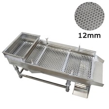 Stainless steel Linear Vibrating Screen with 12mm Screen Sifter Shaker 110V 80W picture