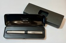 Tombow Zoom Ultra BW505 Roll Pen Vintage Japan Box + 24 BKLP Blue Refills picture