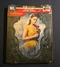 Disney Beauty And The Beast 4K Steelbook 2017 Best Buy Exclusive New No Dents picture