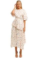 AJE Overture Pleat Blouse and Skirt Set Saytime Event Size 6 AU Formal pre owned picture