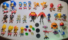 Jazwares Sonic The Hedgehog 20th Anniversary Lot Of 25+ Figures/Accessories 2011 picture