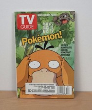 TV Guide Oct 30-Nov 5 1999 Pokemon Psyduck Geodude Collector Cover #2 picture
