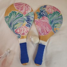 Lilly Pulitzer Recess Pickleball Racquet Paddle Set With Case picture