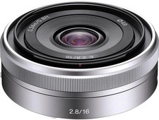 SEL16F28 16mm - F2.8 AF Wide Angle Lens for Sony E-mount Autofocus Prime Camera picture
