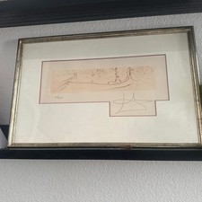 Salvador Dali Signed 