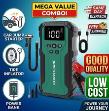 10000A 7-in-1 Car Jump Starter 150PSI Air Compressor Tire Inflator LED picture