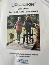 UpWalker EZ Lite Upright Walker Standing Rollator Walker Lightweight Seat Back picture