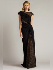 Tadashi Shoji Jetta Peek-A-Boo Illusion Gown picture