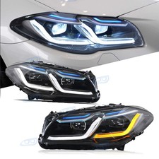 LED Headlights Laser For BMW 5 Series F10 F11 2009-2013 Xenon Upgrade Headlamp picture