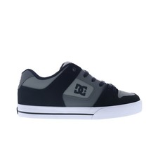 DC Pure DC01782008-GRYBLK Mens Gray Nubuck Skate Inspired Sneakers Shoes picture