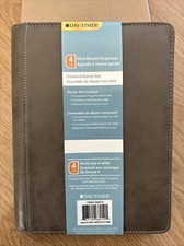 New Day-Timer Wire-Bound Organizer/Planner( GREY), (9.25X7.25”)  #D68019 picture