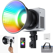 NEEWER HB80C 80W RGBWW LED Video Light, 72Wh, 2500-7500K, Bowens Mount, Studio picture