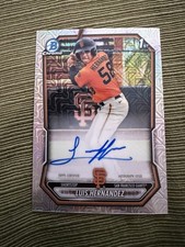 LUIS HERNANDEZ 2026 BOWMAN CHROME 1ST Mojo  Auto Giants picture