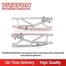 Vitavon CNC Rear Lower Suspension Arm For Arrma Kraton 6S BLX/EXB/BIG Rock 6S picture