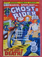 MARVEL SPOTLIGHT #10 EARLY GHOST RIDER APPEARANCE 1972 Comic MCU Ryan Gosling picture