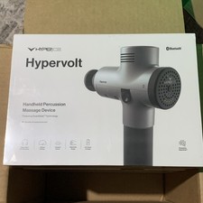 HyperIce-Hypervolt BT Bluetooth Percussion Massage Device-Silver New & Sealed  picture